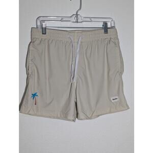 Duvin Design Palm Swim Short In Antique Size M